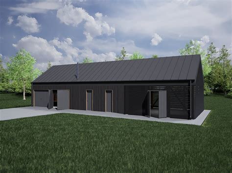 Modern Garage Plan Shed Plan Storage Garden House Loft - Etsy