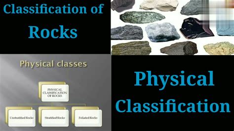 Classification of rocks | Physical classification |stratified rocks ...