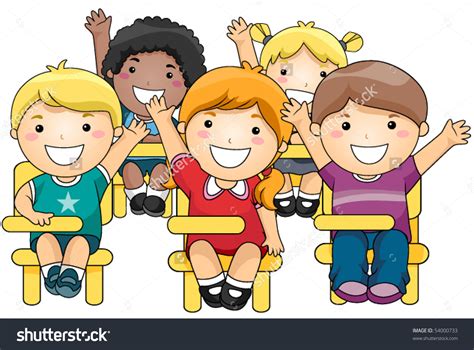 child raising hand in class clipart - Clipground