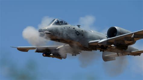 Legendary A-10 Thunderbolt II "Warthog" Brrrt Gun Run & Cockpit View