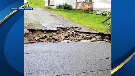 Flash flooding in parts of New Hampshire closes roads