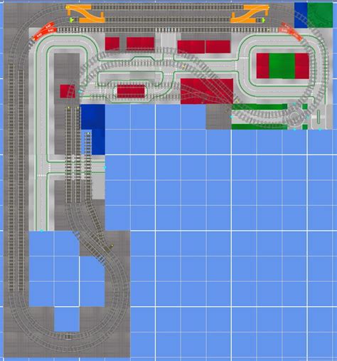 My Train Track Layout | Lego eisenbahn, Lego schienen, Lego