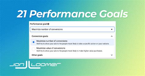 21 Performance Goals: The Focus of Meta Ads Optimization - Jon Loomer ...