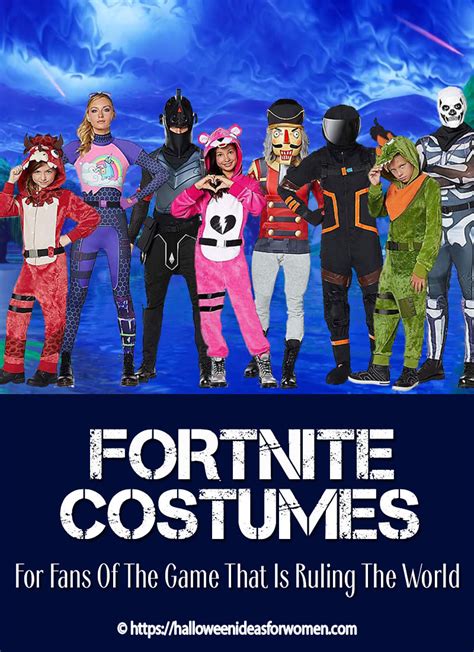 Fortnite Halloween Costumes For EveryOne - 2018