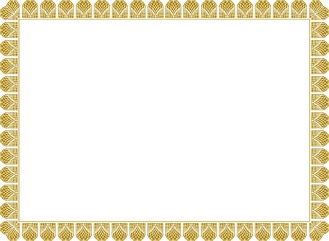 Certificate Border