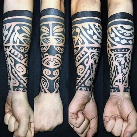 Update more than 75 tribal forearm tattoo designs latest - thtantai2