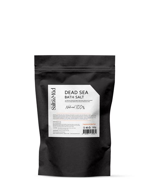 Dead Sea Bath Salt 500g – Salt And Mud