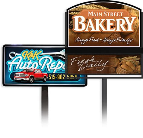 Outdoor Lighted Commercial Signs - Outdoor Lighting Ideas