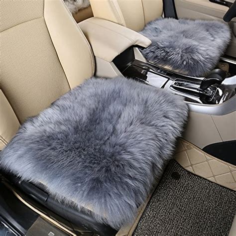 Compare Price: pink faux fur seat covers - on StatementsLtd.com