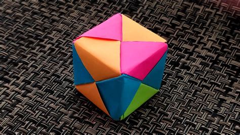 Origami Cube Easy Origami Cube Origami Cube Origami Easy Easy | Images ...