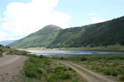 Camping near Creede, Colorado along the Silver Thread Byway