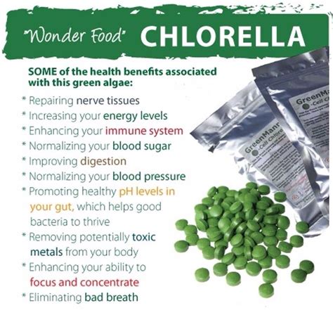 Benefits of Chlorella | Chlorella benefits, Chlorophyll benefits ...