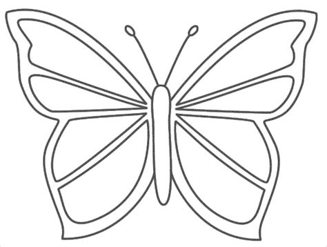 28 Butterfly Templates Printable Crafts And Colouring Pages Free