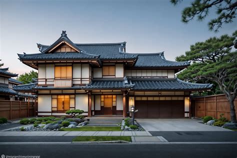 Japanese Design-style Exterior Designed House Exterior Exterior . With ...