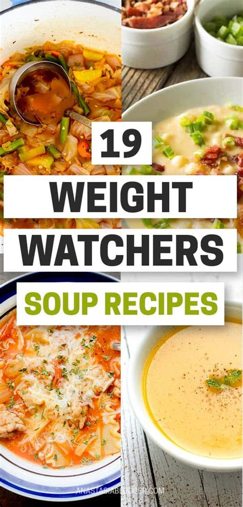 20 BEST Weight Watchers Soup Recipes with Smartpoints - Easy WW Freestyle!