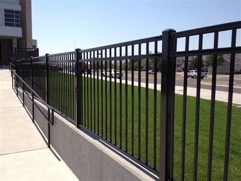 Modern Wrought Iron Fence