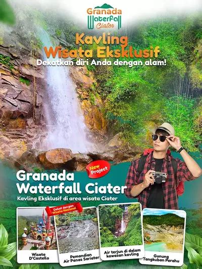 Granada Waterfall Ciater - Miliki Kavling Air Terjun Ciater