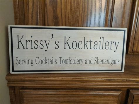 Rustic Bar Signs, Custom Wood Sign, Customizable Bar Signs, Rmbrustic ...