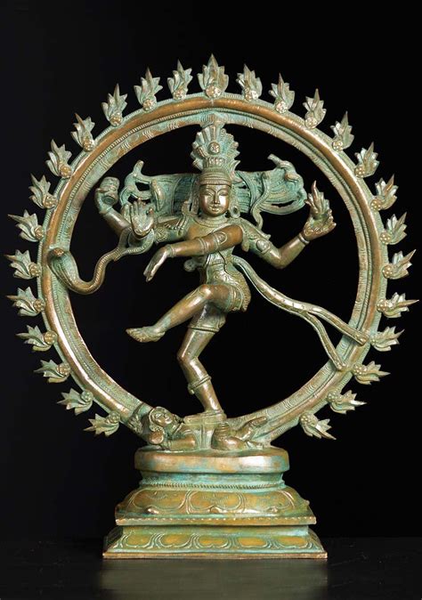 SOLD Bronze Shiva Nataraja Statue 13" (#74b10g): Hindu Gods & Buddha ...