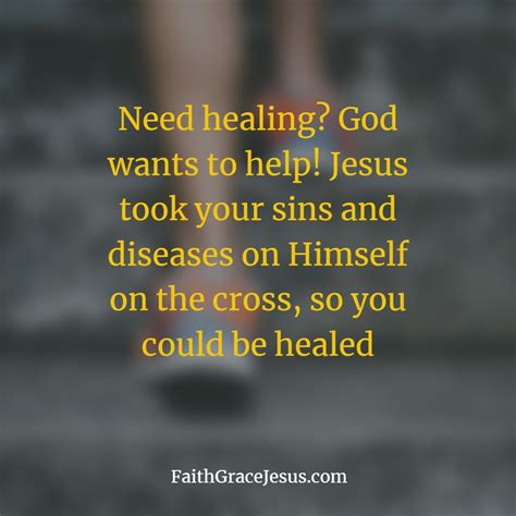 Bible Verses about Healing | Faith - Grace - Jesus