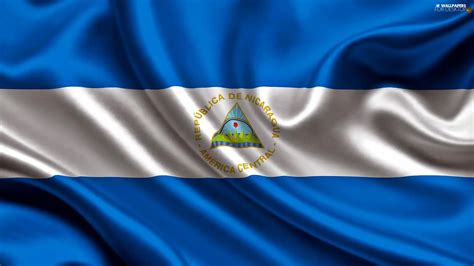 flag, Nicaragua - For desktop wallpapers: 1920x1080