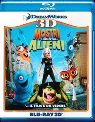 Monsters vs. Aliens 3D Blu-ray (Mostri Contro Alieni 3D) (Italy)