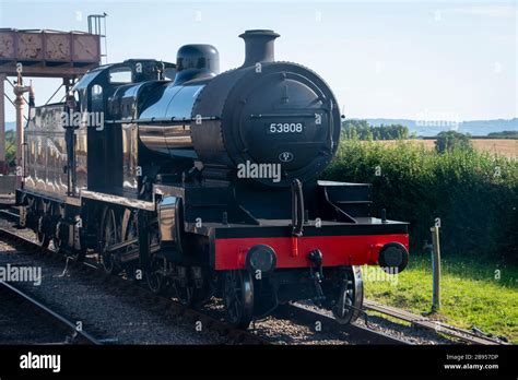 Somerset & Dorset Joint Railway, 7F, Class, 2-8-0, Steam locomotive ...