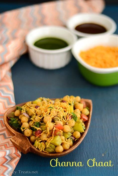 Spicy Treats: Channa Chaat | Aloo Channa Chaat Recipe | Chickpeas Chaat ...