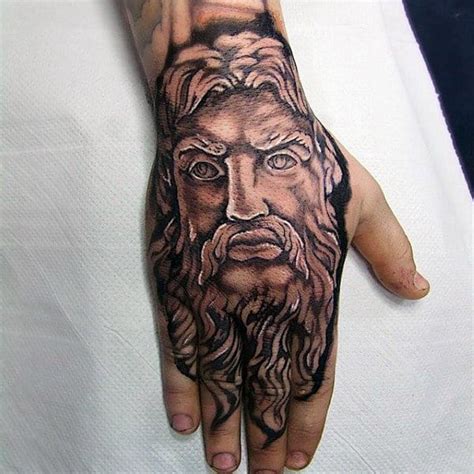 80 Zeus Tattoo Designs For Men - A Thunderbolt Of Ideas