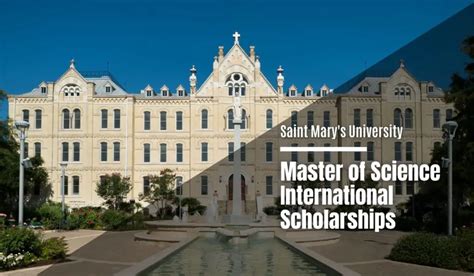 Saint Marys University Tuition Fees For International Students ...