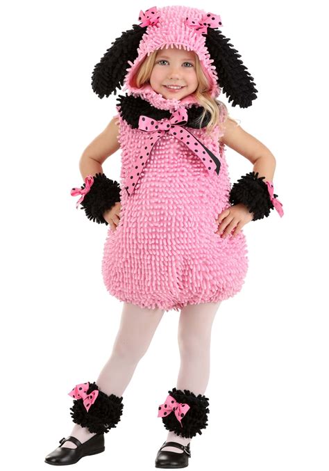 Toddler Pink Poodle Costume for Girls