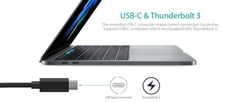 The complete list of portable laptops with a Thunderbolt 3 port