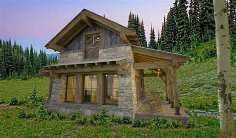 Colorado Mountain Cabin. Small house. Timber fame. Cabin design. Stuart ...