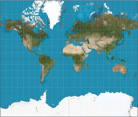 World Map Mercator Vs Peters Projection - Boriss Anderson