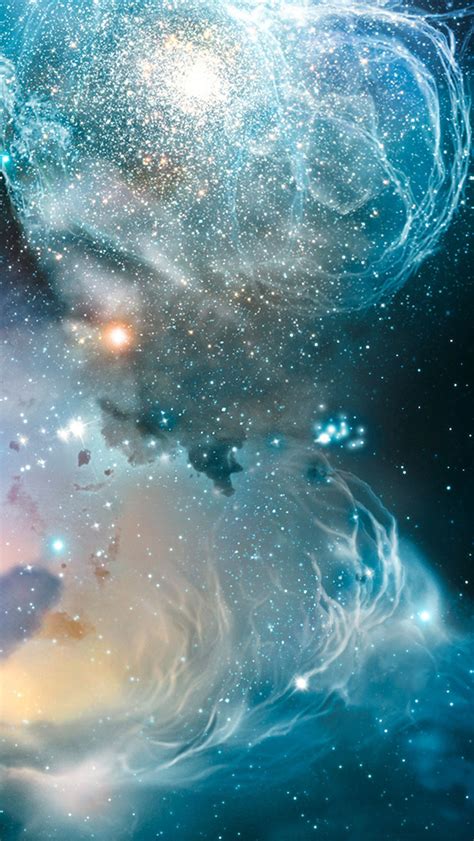 Nebula clouds iPhone Wallpapers Free Download