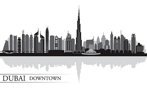 Baghdad City Skyline Silhouette Background Poster Template Download on ...