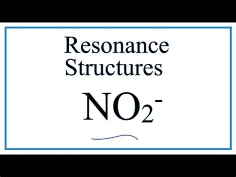 Resonance Structures No2