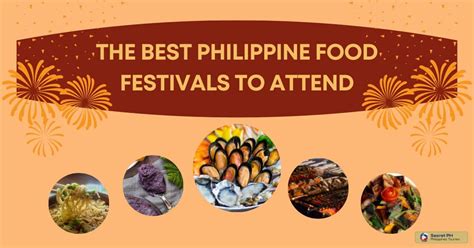 The Best Philippine Food Festivals to Attend - Secret Philippines