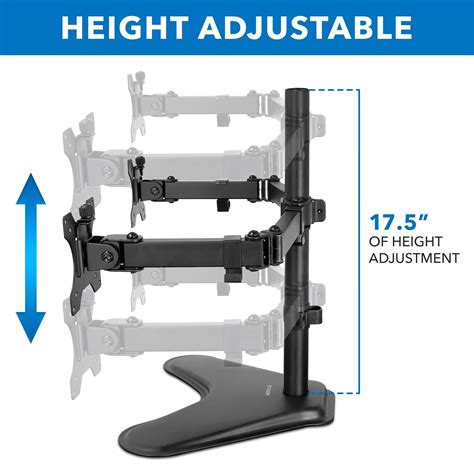 Dual Monitor Desk Stand – Mount-It!