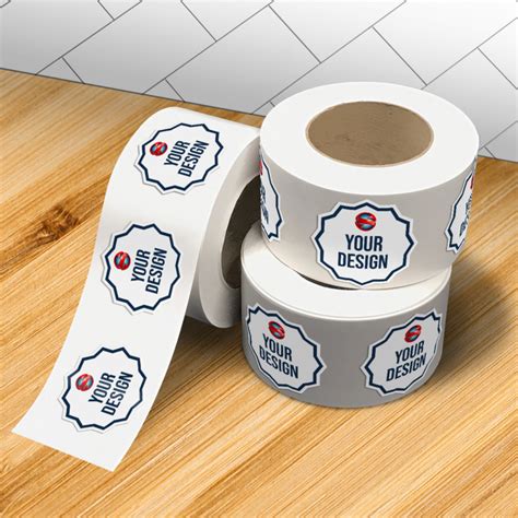 Custom Printed Roll Labels | Bulk Vinyl Sticker Rolls