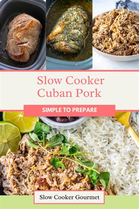 Slow Cooker Cuban Pork - Slow Cooker Gourmet