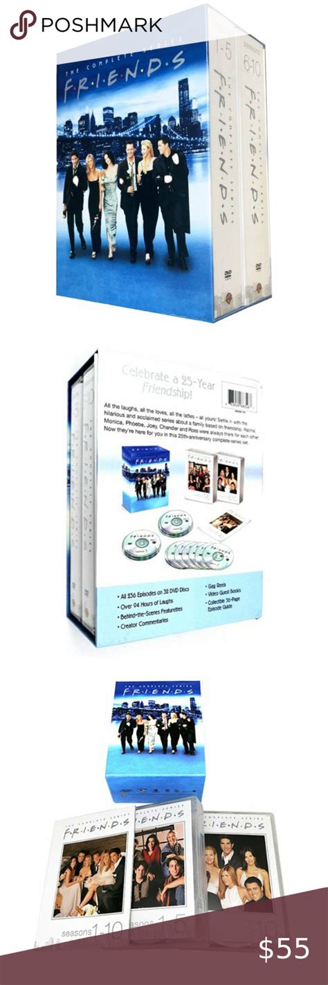 Friends Complete TV Series DVD Season 1-10 Box Set | Boxset, Tv series, Dvd