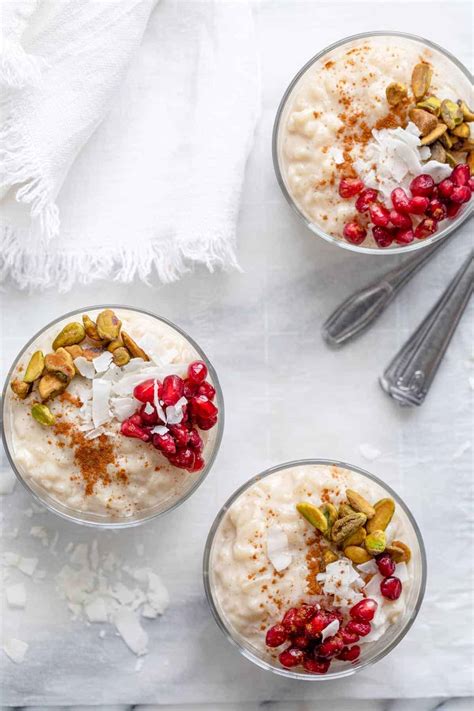 Almond Milk Rice Pudding [Vegan!] | FeelGoodFoodie