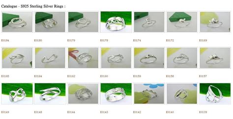 S925 Sterling Silver Rings - one jewelry 925 Sterling Silver Wholesale