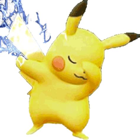 Dab Dance Sticker – Dab Dance Pikachu – discover and share GIFs