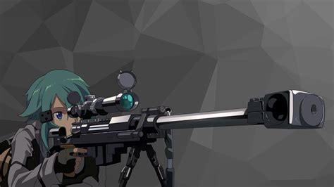 Sinon Sword Art Online Asada Shino Sword Art Online Hecate Ii Sniper ...