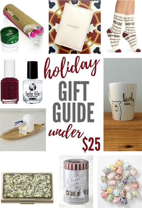 Gift Ideas Under $25