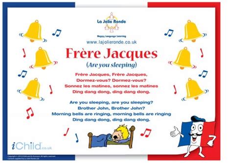 Frere jacques song in french(french frere jacques) by Tom Kuo - Issuu