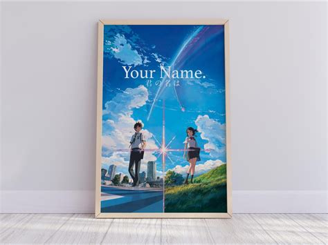 Your Name. Movie Poster for Wall Art - Etsy