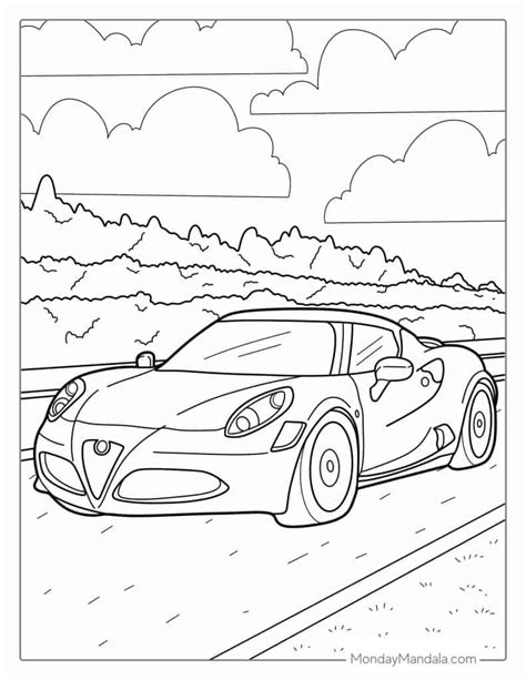 Images Of Car Coloring Pages - Infoupdate.org